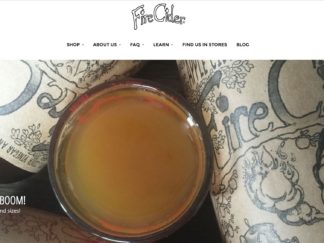 Robin Catalano website copywriting and branding berkshire albany fire cider