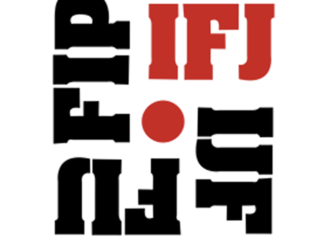 International Federation of Journalists logo